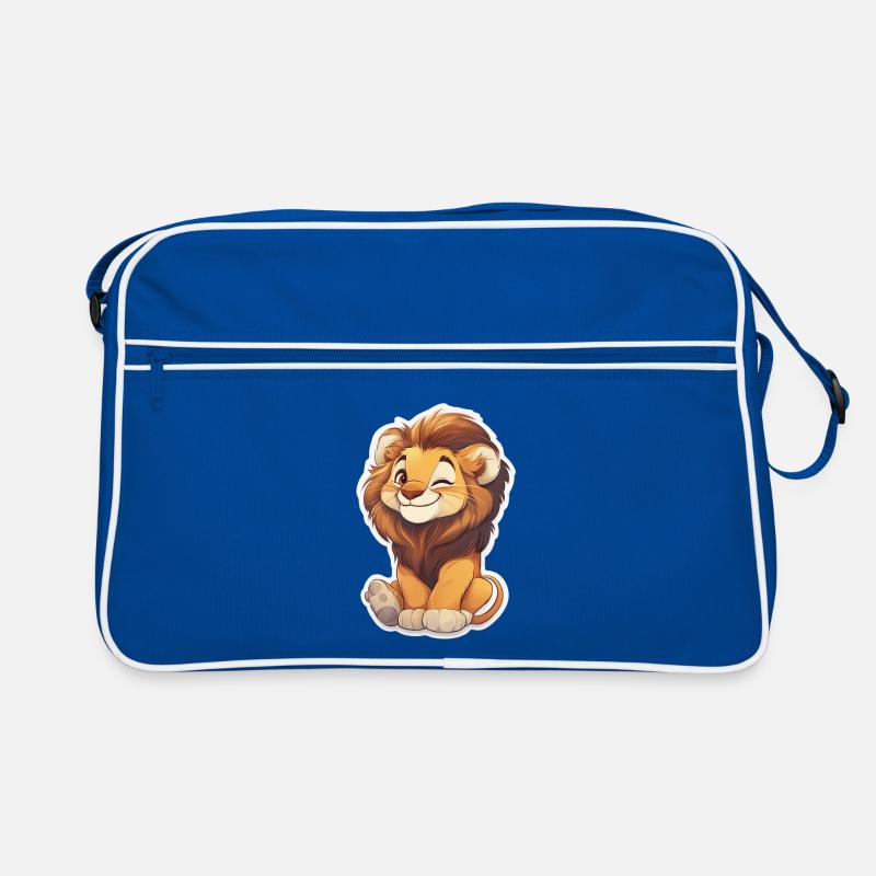 Löwe Retro Tasche
