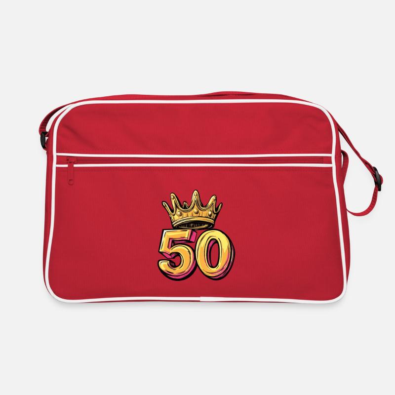 50 Number Crown Retro Bag