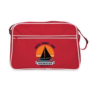 Hohenkirchen Home Mer Baltique Mecklembourg-Poméranie occidentale - Sac Retro - rouge/blanc - Devant