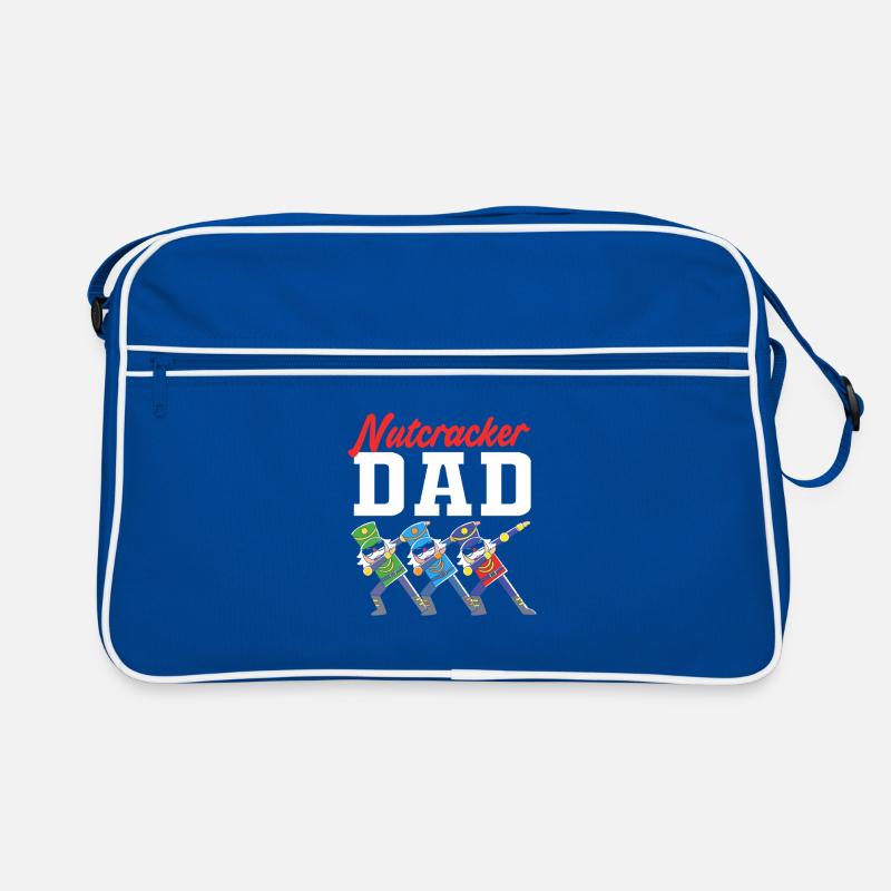 Christmas Nutcracker Father Dad Retro Bag