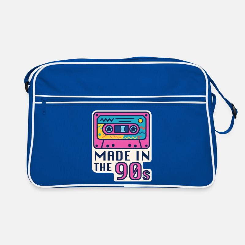Kassette 90er Nostalgie Design Retro Tasche
