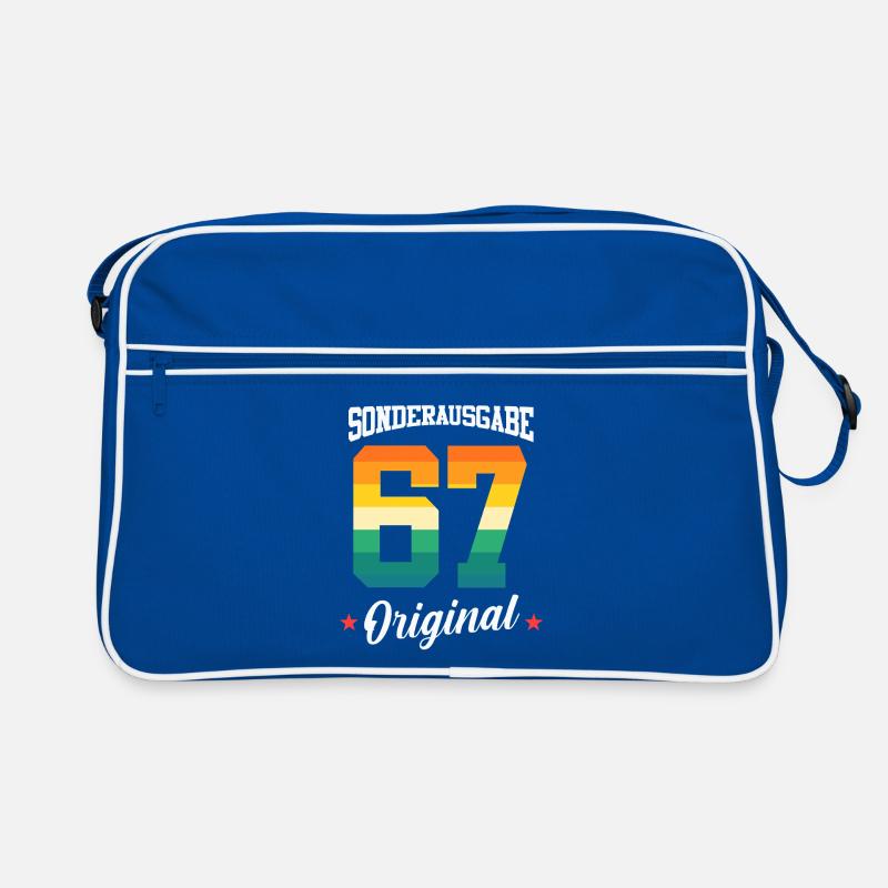 67 Geburtstag Retro Tasche
