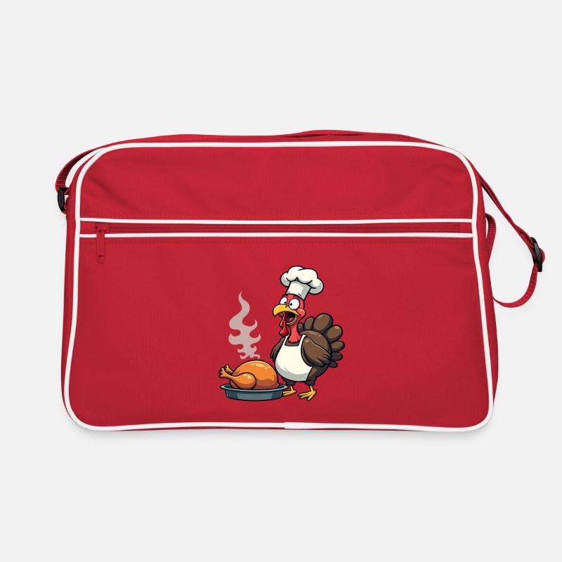 Cuisinier de dinde de Thanksgiving Sac Retro