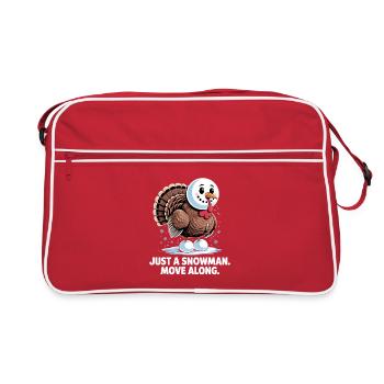 Pas de dinde pour le dîner - Sac Retro - rouge/blanc - Devant