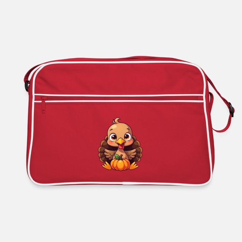 Bébé dinde de Thanksgiving Sac Retro