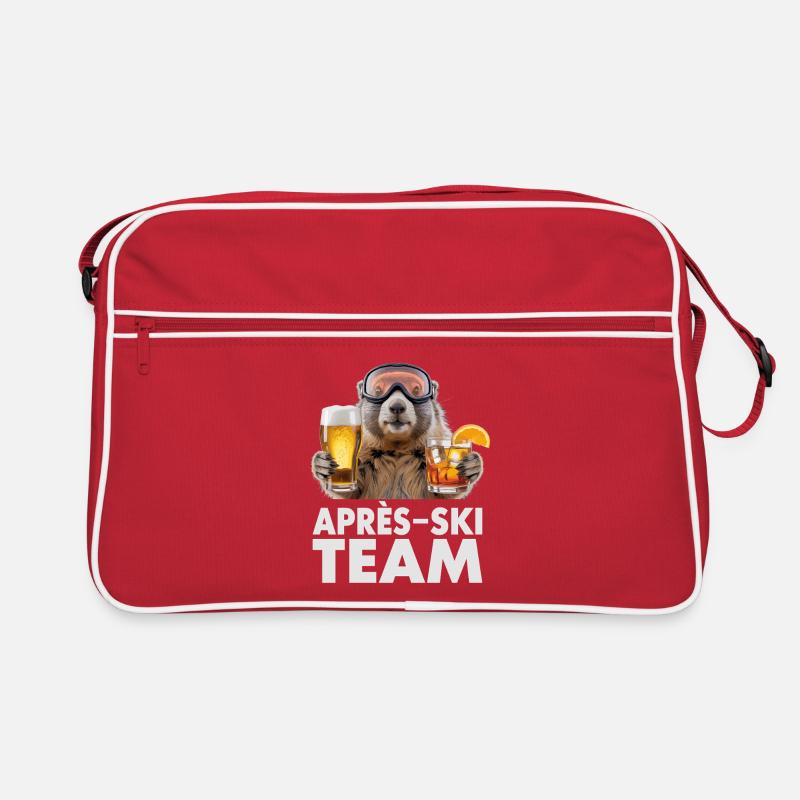 Après-Ski Team Murmeltier Retro Tasche