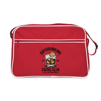 Day Drinking Social Club - Retro Bag - red/white - Front