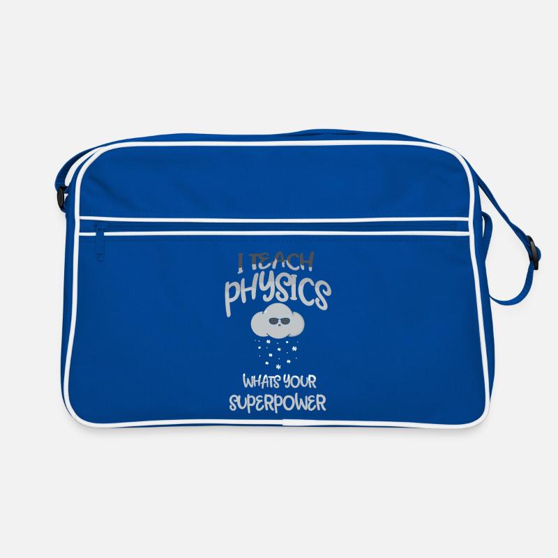 Physics Physicist Physics Student Physics Teacher Retro Bag
