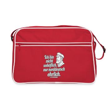 Capitaine de l’Allemagne du Nord - Sac Retro - rouge/blanc - Devant