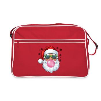 Santa Claus Bubble Gum - Retro Bag - red/white - Front