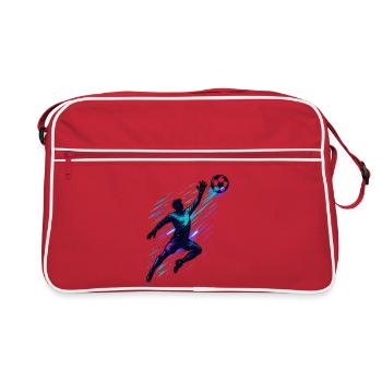 Soccer Goalkeeper Parade Dynamic Action - Retro Bag - red/white - Front