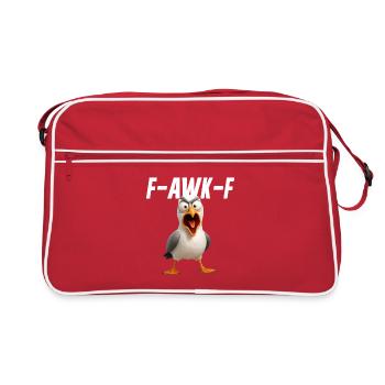 F-AWK-F Seagull Drôle Seagull FAWKF F Awk F - Sac Retro - rouge/blanc - Devant