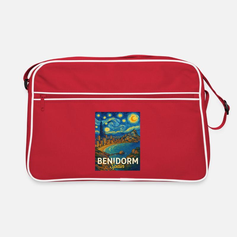 Benidorm, Espagne Sac Retro