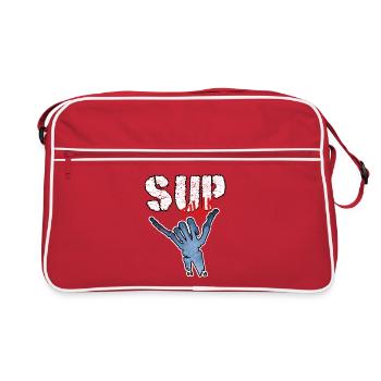 SUP - Retro Bag - red/white - Front