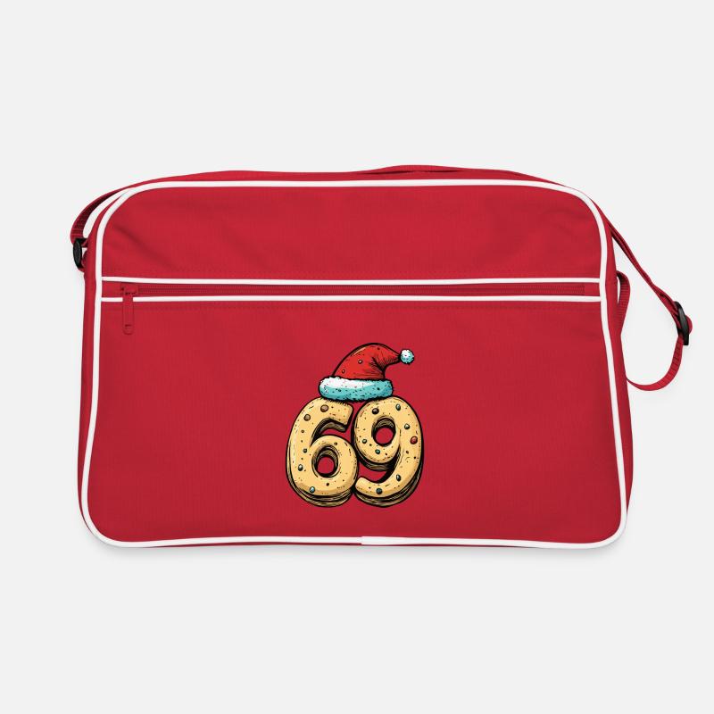 69 Numéro Cookie Noël Sac Retro