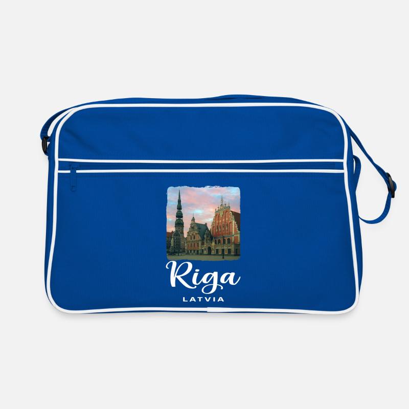 Riga, Lithuania Retro Bag