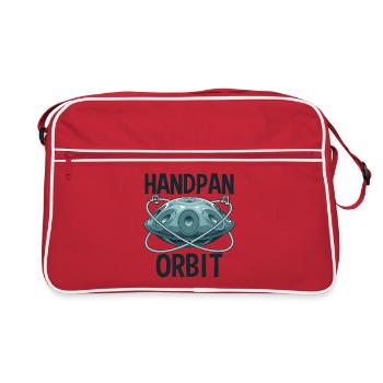 Orbite Handpan - Sac Retro - rouge/blanc - Devant