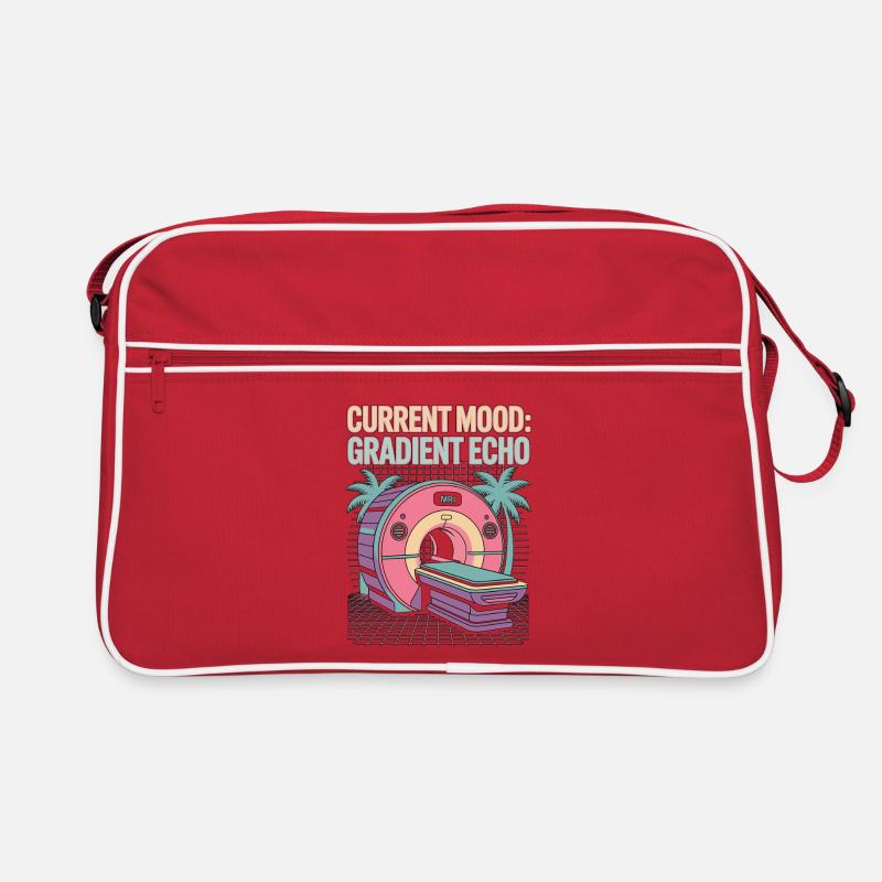 MRI Tech Current Mood Gradient Echo Radiologist Retro Tasche