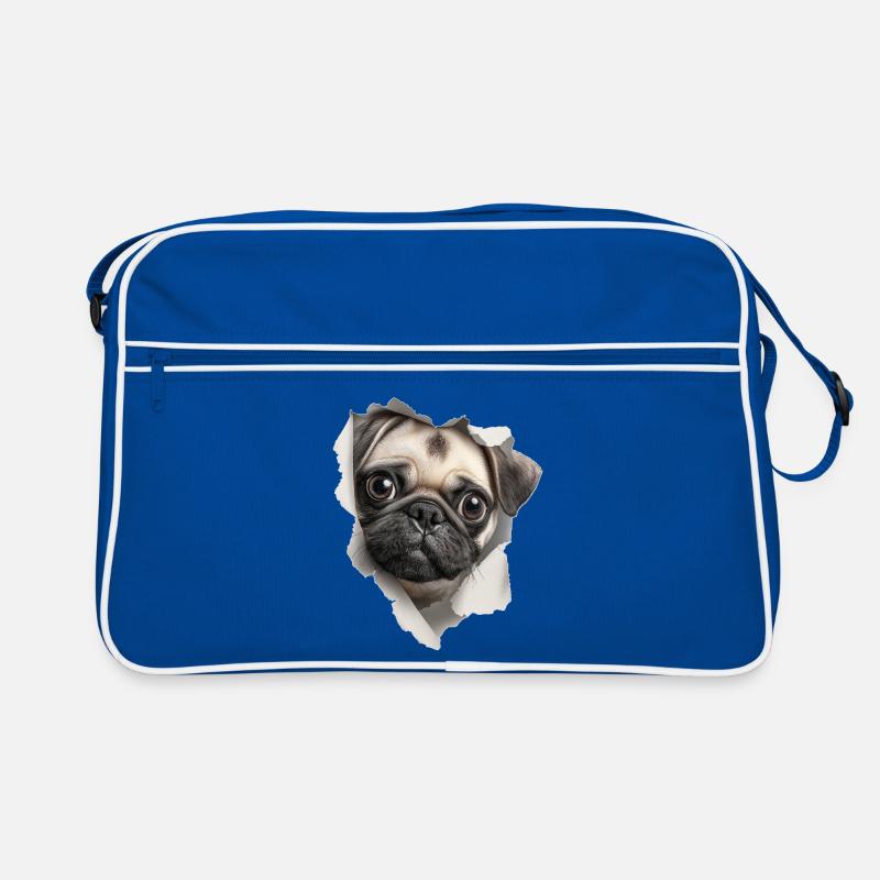 Mops Retro Tasche