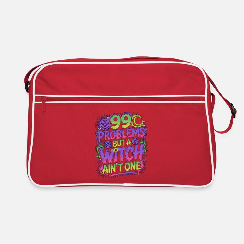 Problèmes de sorcellerie 99 mais une sorcière lanceuse de sorts Sac Retro