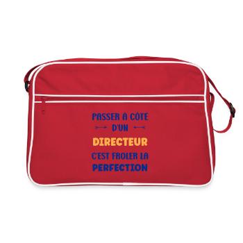 Frôler la perfection avec un directeur - Sac Retro - rouge/blanc - Devant