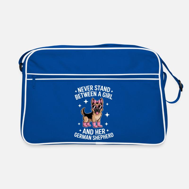 Deutscher Schäferhund Sprüche Schäferhund Geschenk Retro Tasche