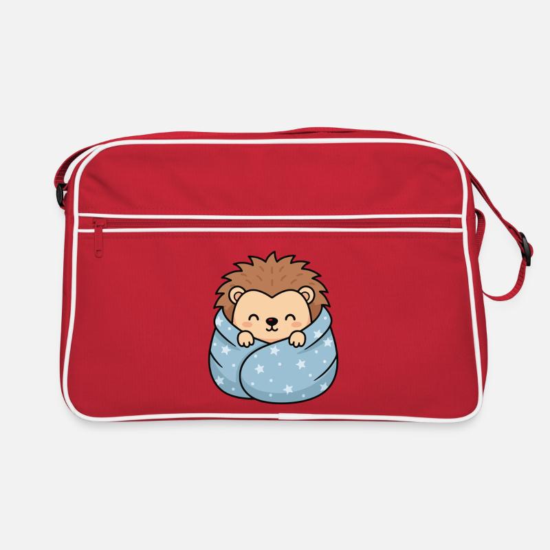Star-hedgehog cuddle Retro Bag