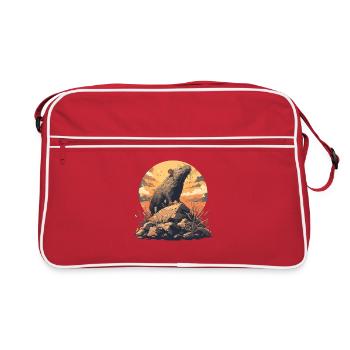 Rat Rat - Retro Bag - red/white - Front