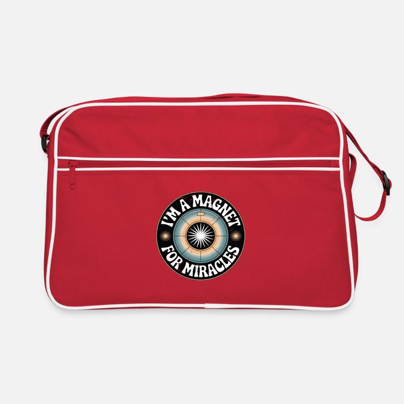 MRI Tech I'm A Magnet For Miracles Radiologist Retro Tasche