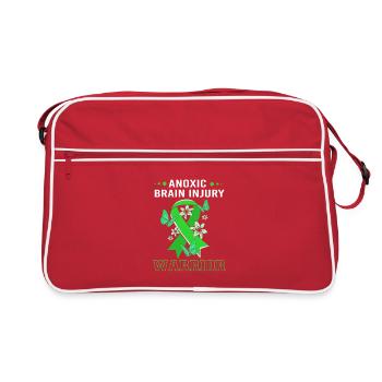 Stroke Brain Injury - Retro Bag - red/white - Front