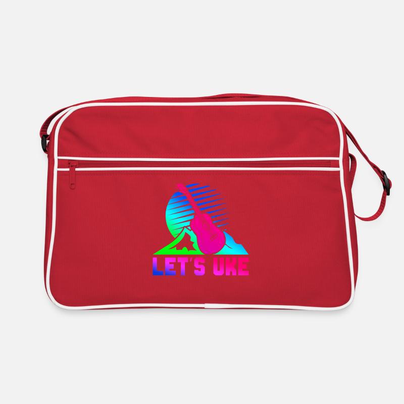 Ukulélé hawaïen ukélé rétro années 80 90 Sac Retro