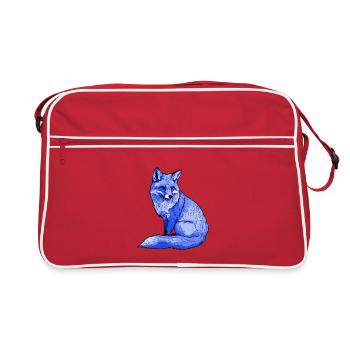 Fox Arctic Fox - Retro Bag - red/white - Front