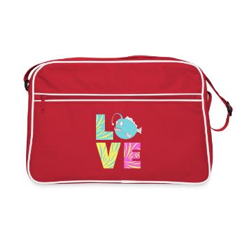 Frogfish - Retro Bag - red/white - Front