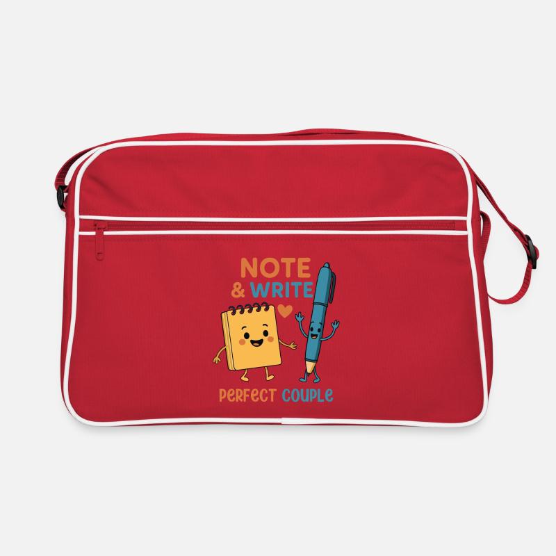 Note & Write Perfect Couple Retro Tasche