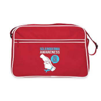 Scleroderma - Retro Bag - red/white - Front