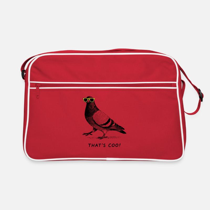 That's Coo - Coole Taube Retro Tasche