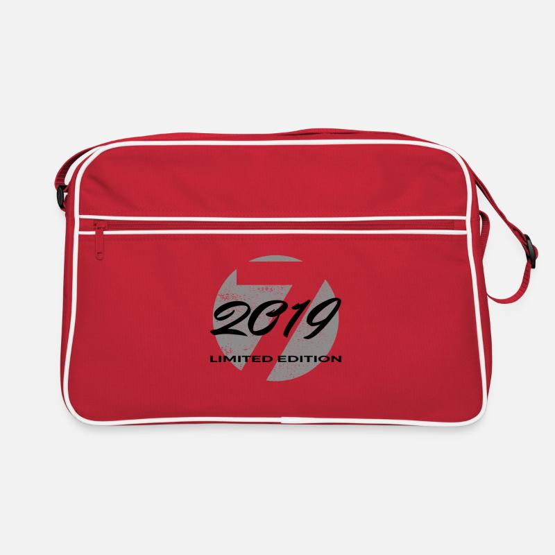 7. Geburtstag 2019 Jungen und Mädchen Geschenk Retro Tasche