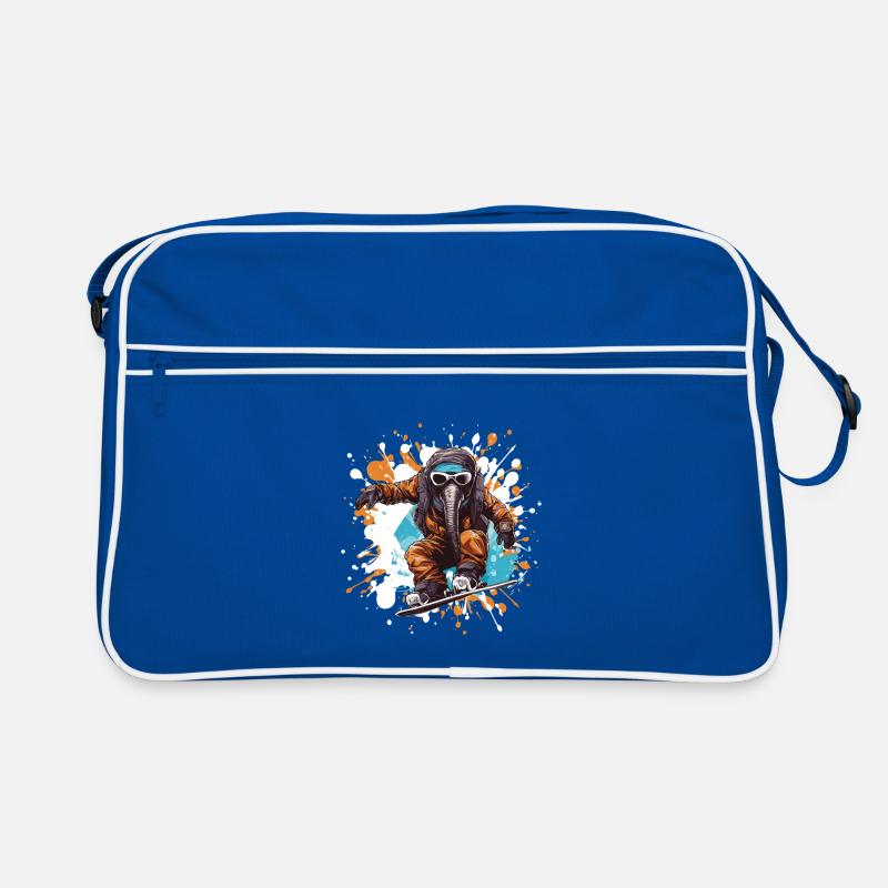 Elefant Snowboard Retro Tasche