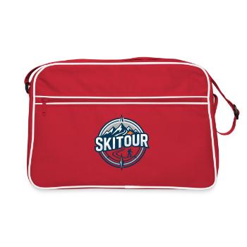 Ski Tour Mountains Sunrise Tour - Retro Bag - red/white - Front