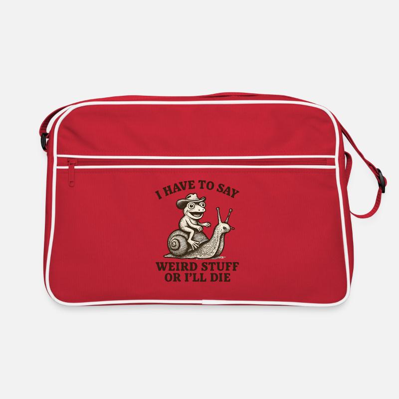 Frog Saying Meme Humor Funny Gift Idea Retro Bag