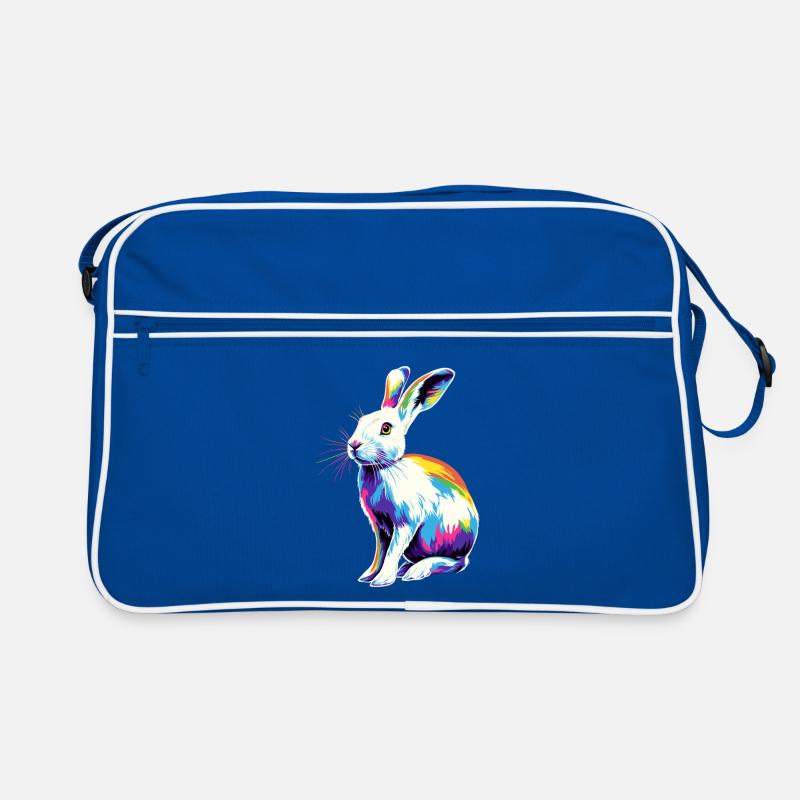 Mountain Rabbit Arctic Hare Albino Rabbit White Rabbit Retro Bag