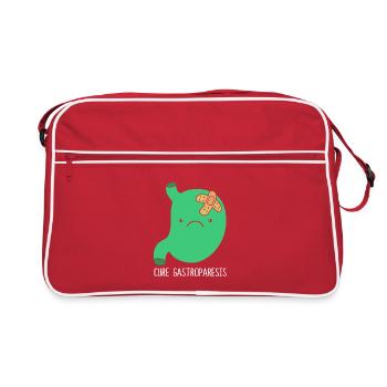 Gastroparesis - Retro Bag - red/white - Front