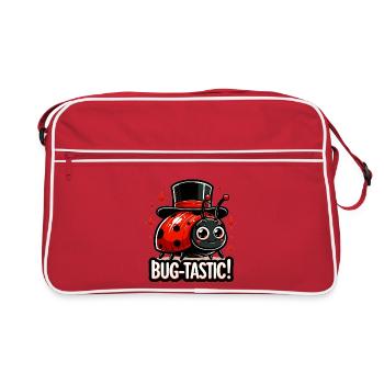 Insecte-Tastique : Chapeau magique Coccinelle - Sac Retro - rouge/blanc - Devant