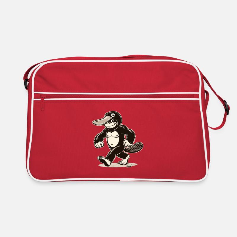 MONKEY IN PLATYPUS COSTUME Retro Bag