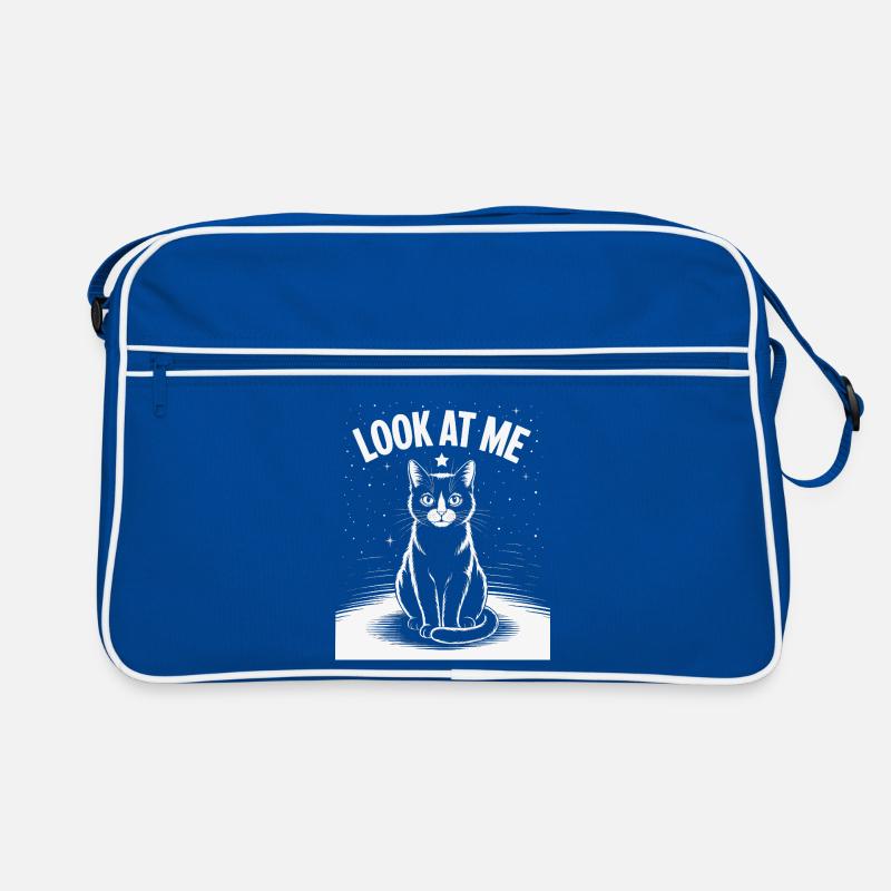 Regarde-moi - Ciel étoilé de chat Sac Retro