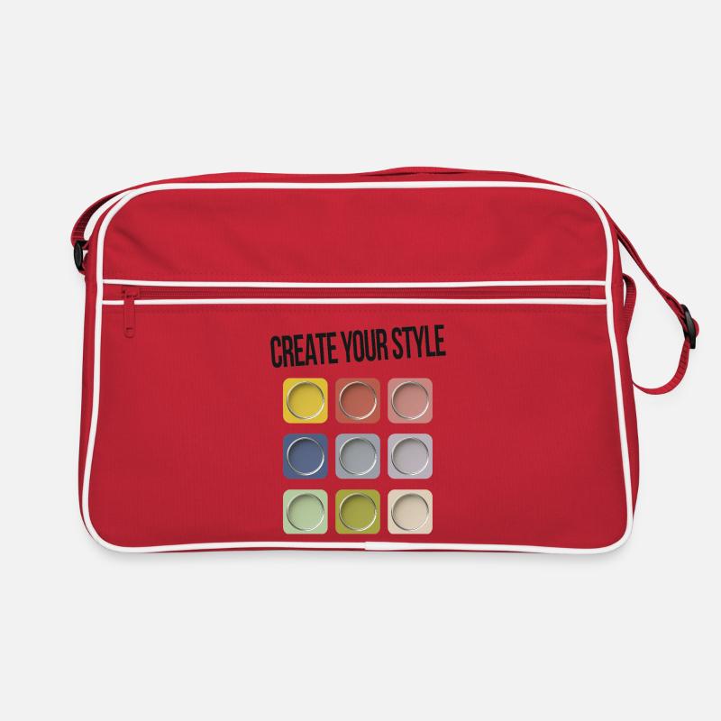 Create Your Style – Modernes Statement Retro Tasche