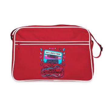 Page A Gross Dream Page B Net Nightmare - Retro Bag - red/white - Front