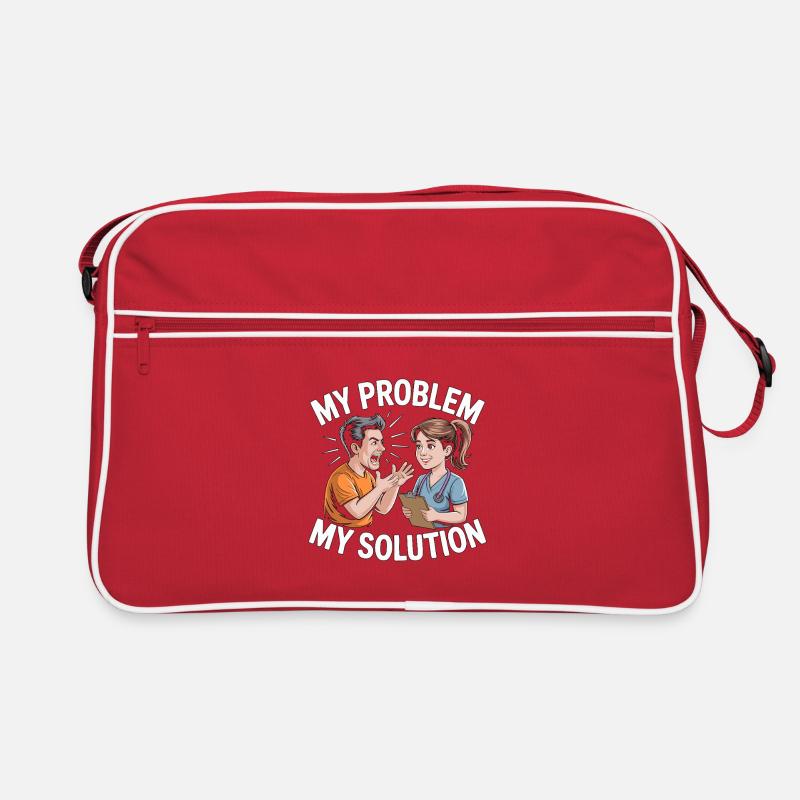Pediatric OT My Problem My Solution Pictogram Mom Retro Bag
