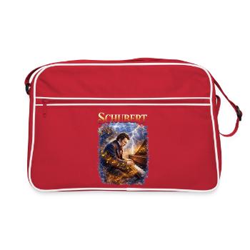 Schubert Piano Magic Tempest - Retro Bag - red/white - Front