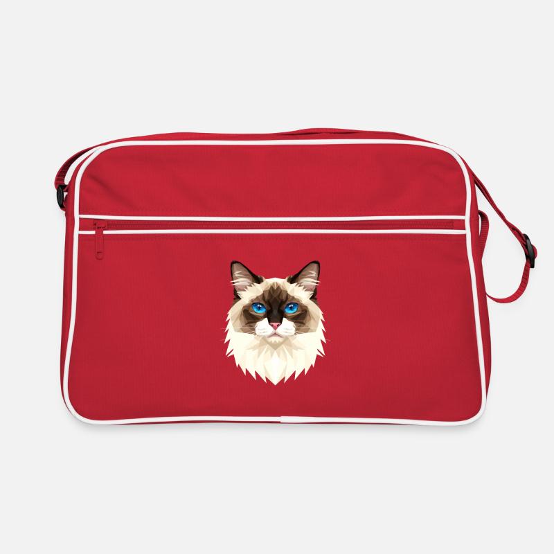 Chat Birman Chat Birman Sacré Chat Birman Mignons Chats Birman Sac Retro